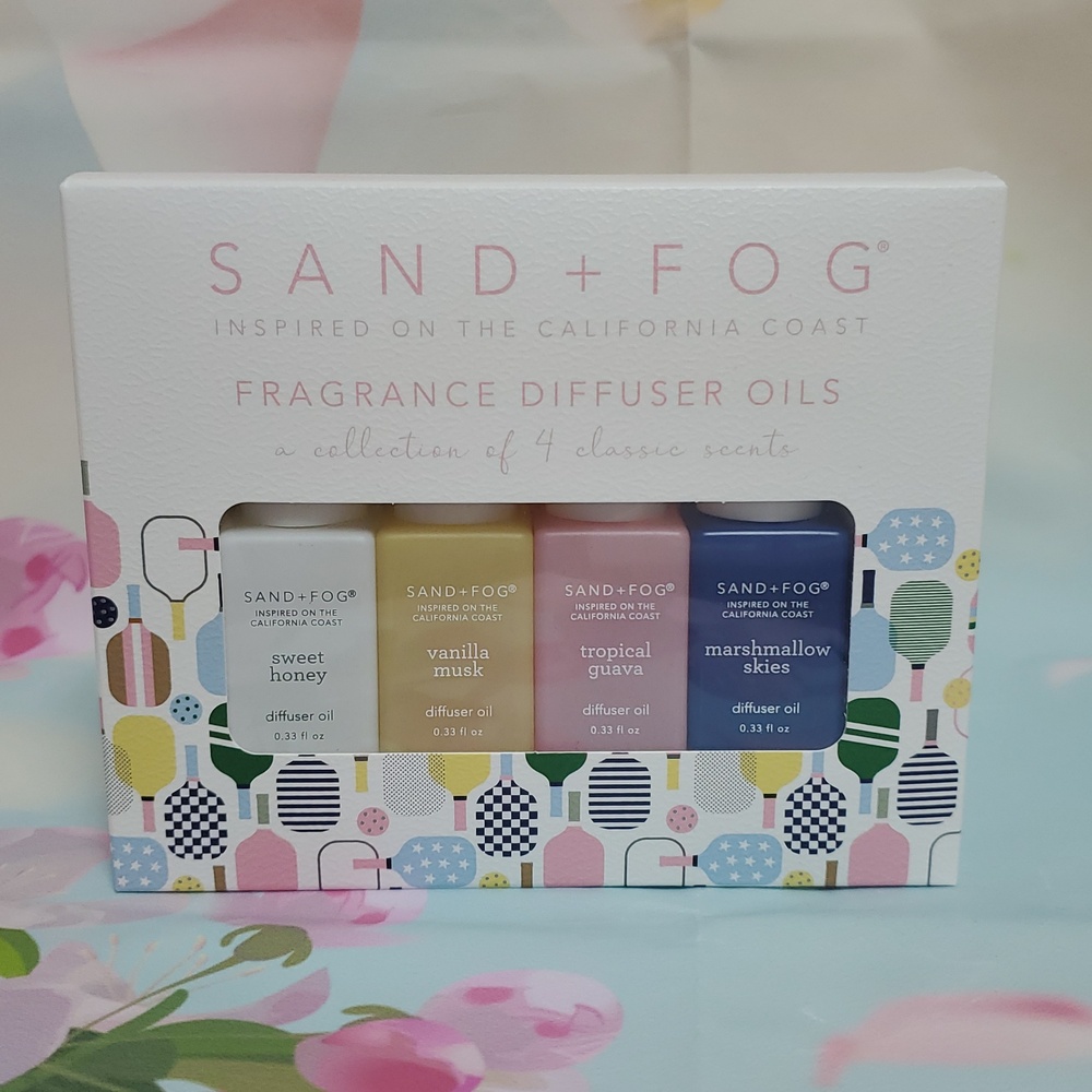 Sand + Fog 4 Pack Fragrance Diffuser Oils/10 ml